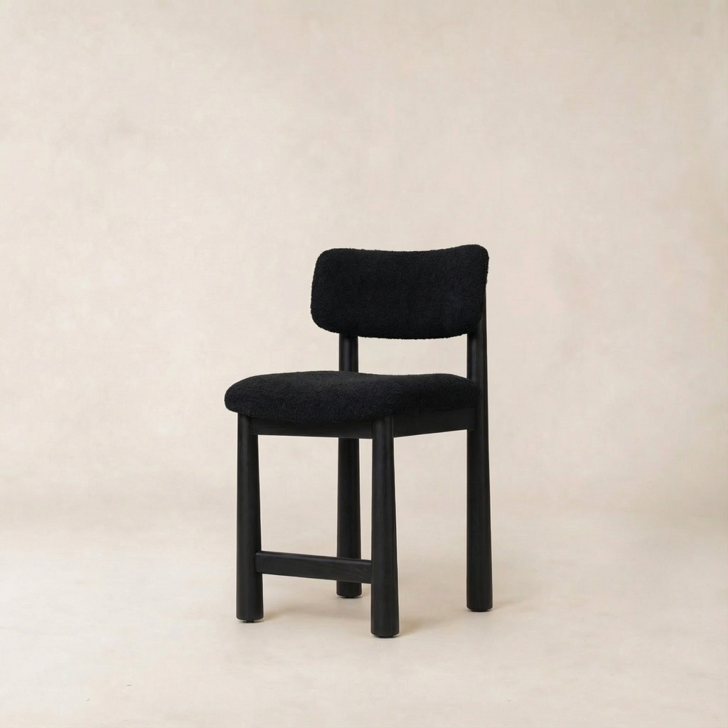Tabouret de comptoir Charlie - Noir