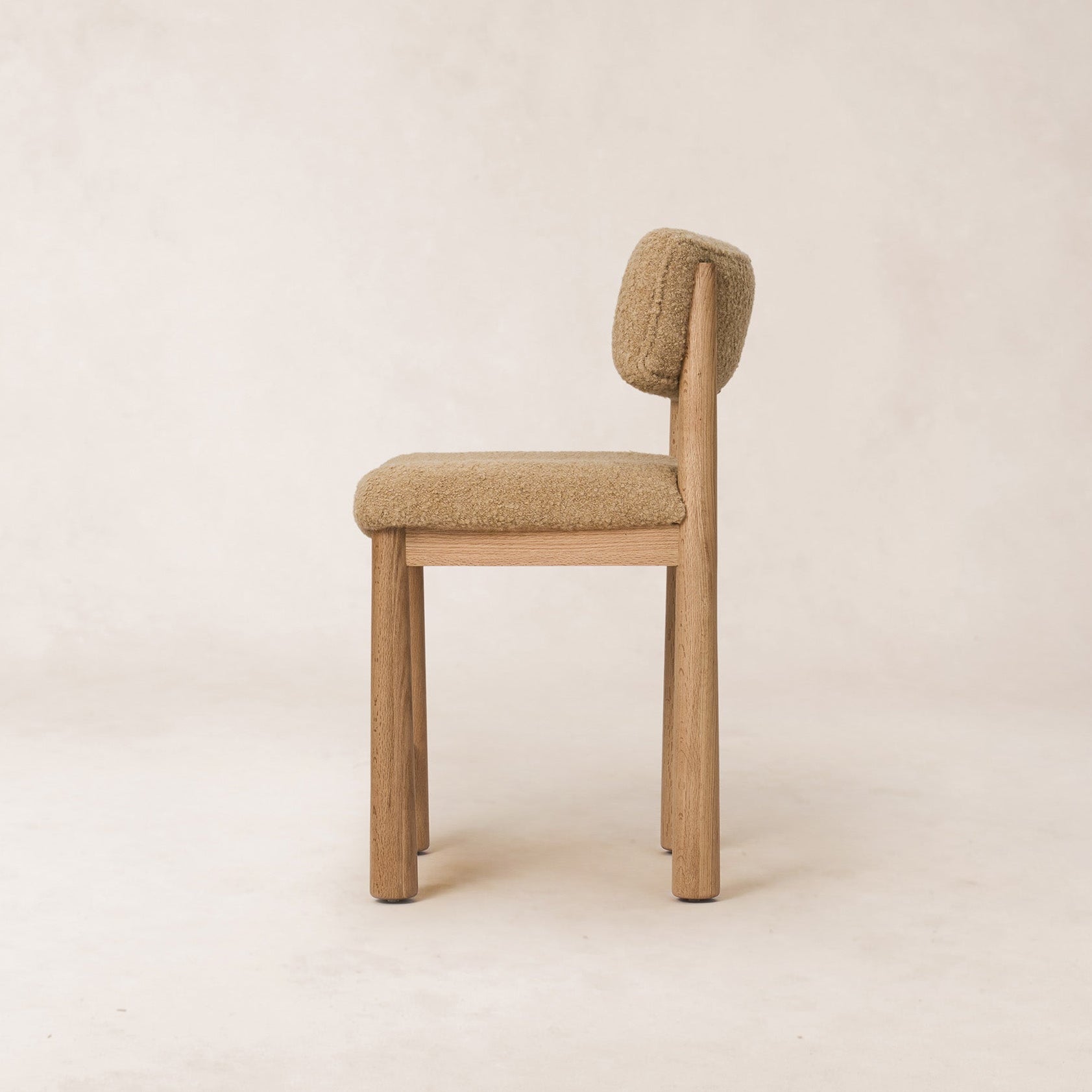 Tabouret de bar Charlie - Boucle Camel