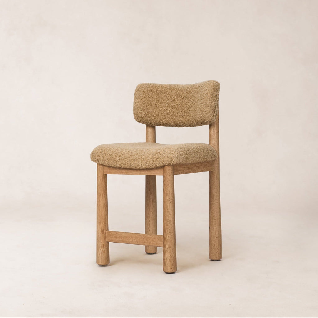 Tabouret de bar Charlie - Boucle Camel