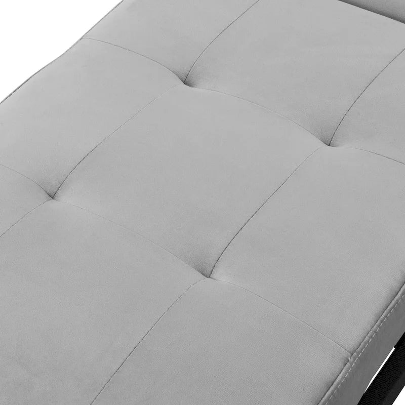 Black / Dark Gray / Beige / Grey / Blue-green | 5-in-1 Folding Ottoman Sofa Bed | Single, 264 lb Capacity