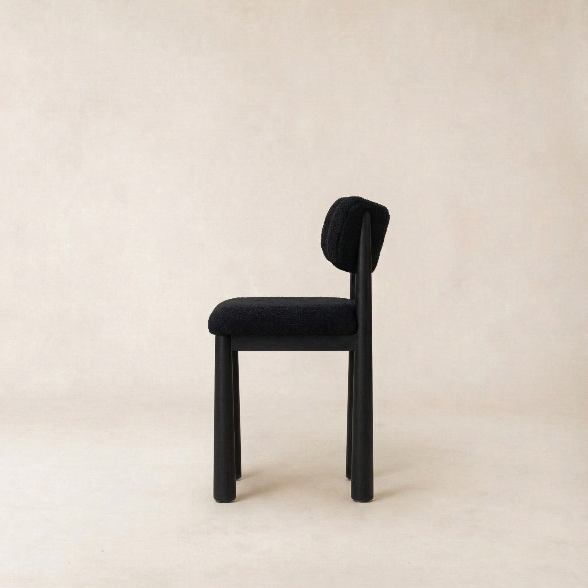 Tabouret de comptoir Charlie - Noir