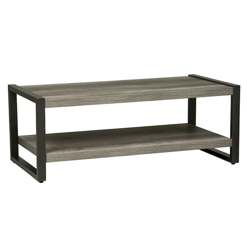 Greystone Distressed 3-Piece Occasional Table Set (1 Cocktail + 2 End Tables)