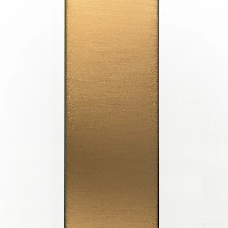 Two-Tier Glass Side Table – Brass / Blackened Bronze / Satin Nickel, Single Use