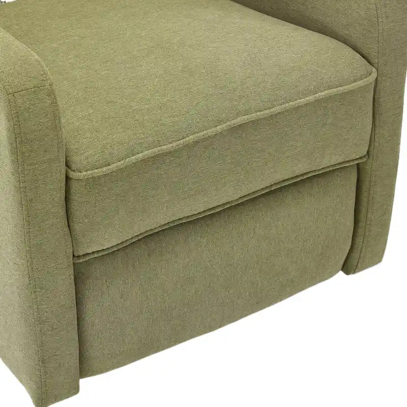 Brown / Green / Beige / White / Grey Single-Seat Swivel Rocking Recliner Chair