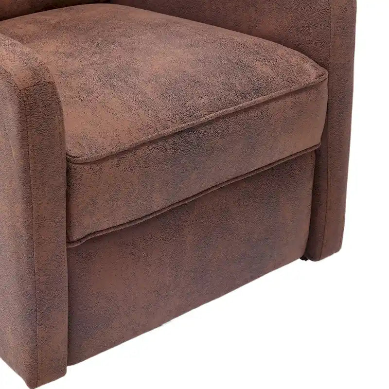 Brown / Green / Beige / White / Grey Single-Seat Swivel Rocking Recliner Chair