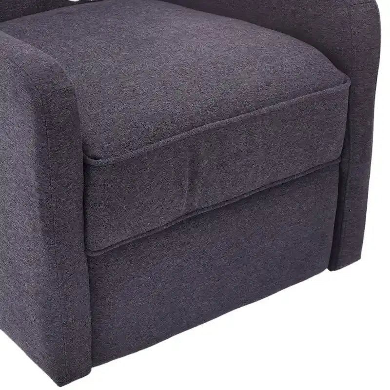Brown / Green / Beige / White / Grey Single-Seat Swivel Rocking Recliner Chair