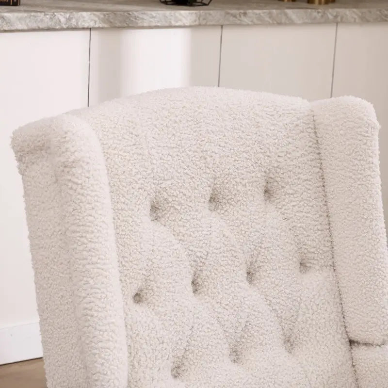 Brown / Green / Beige / White / Grey Single-Seat Swivel Rocking Recliner Chair
