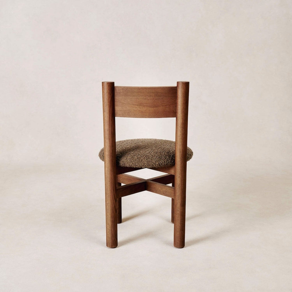 Chaise de salle à manger Teddy - Moka