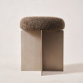 Tabouret Milan – Boucle Moka
