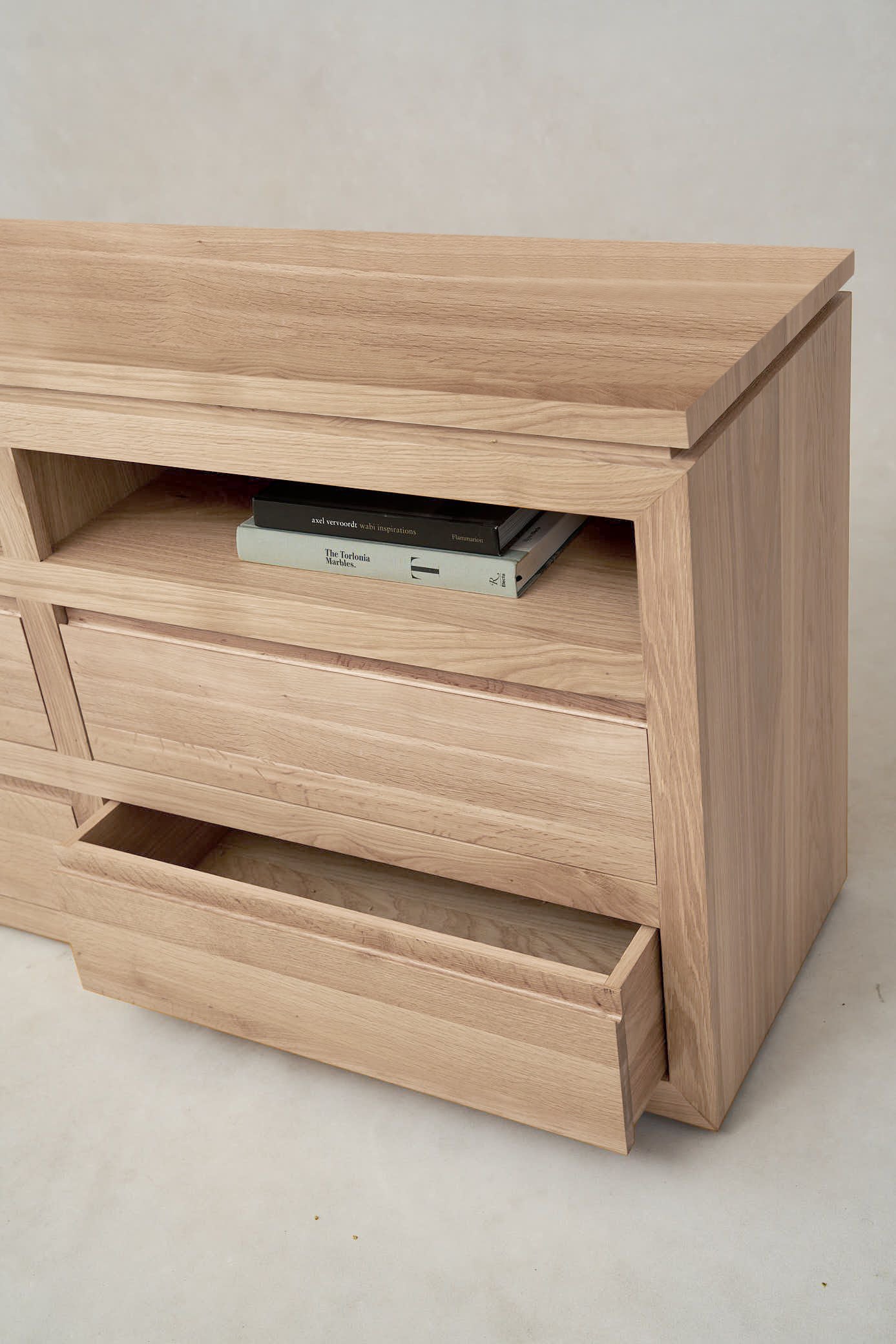 Commode Sofita en bois - Chêne blanc