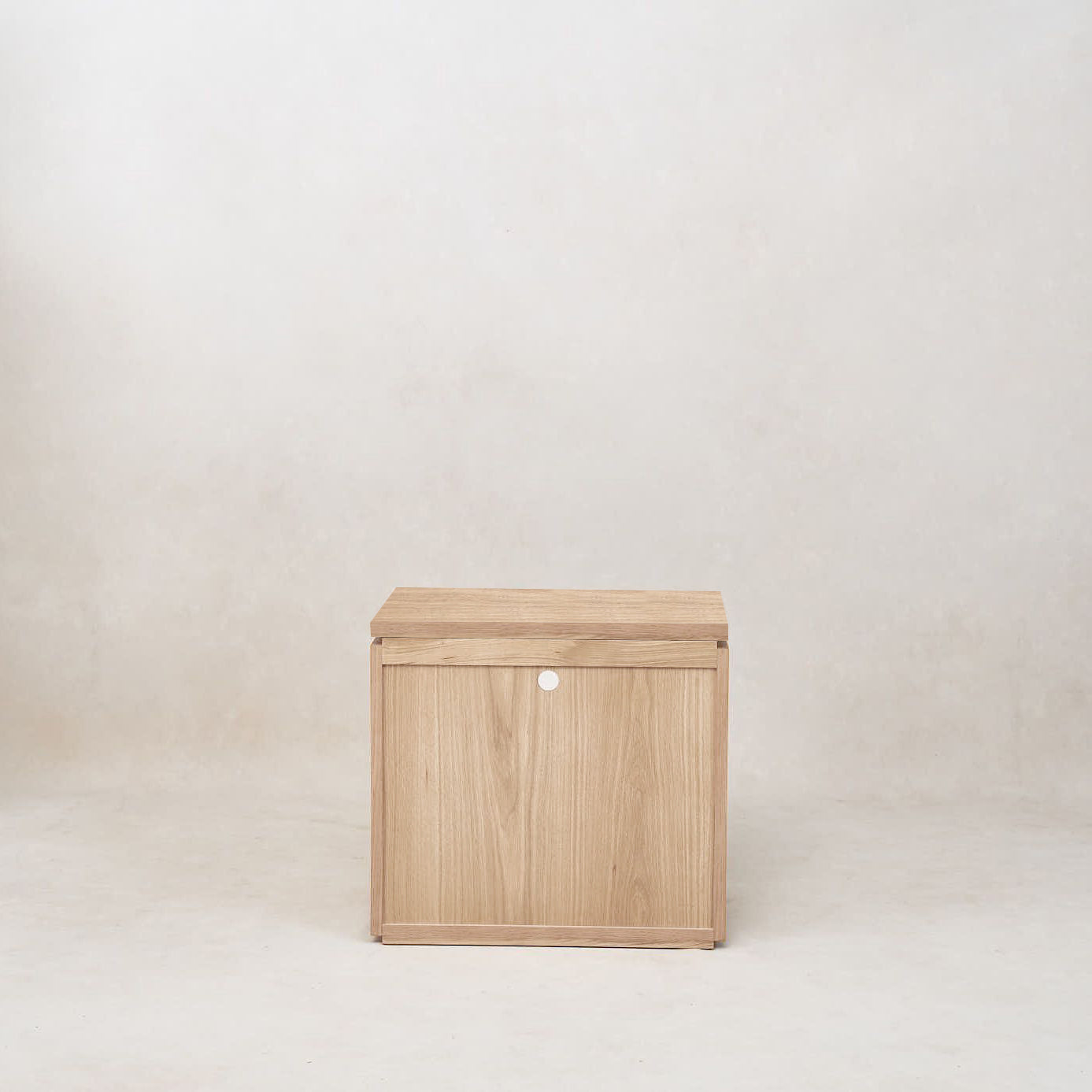 Table de chevet en bois Sofita - Chêne blanc