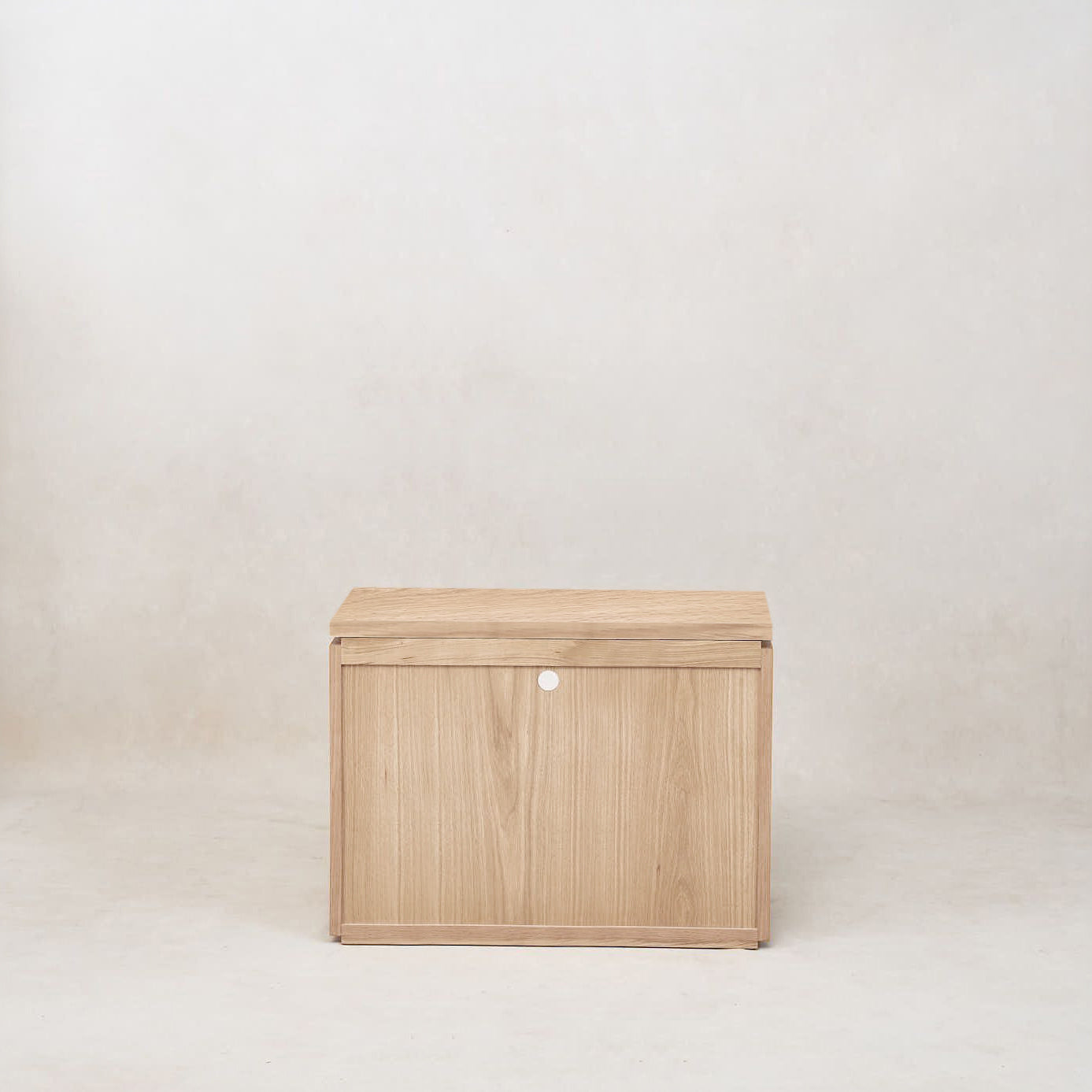 Table de chevet en bois Sofita - Chêne blanc