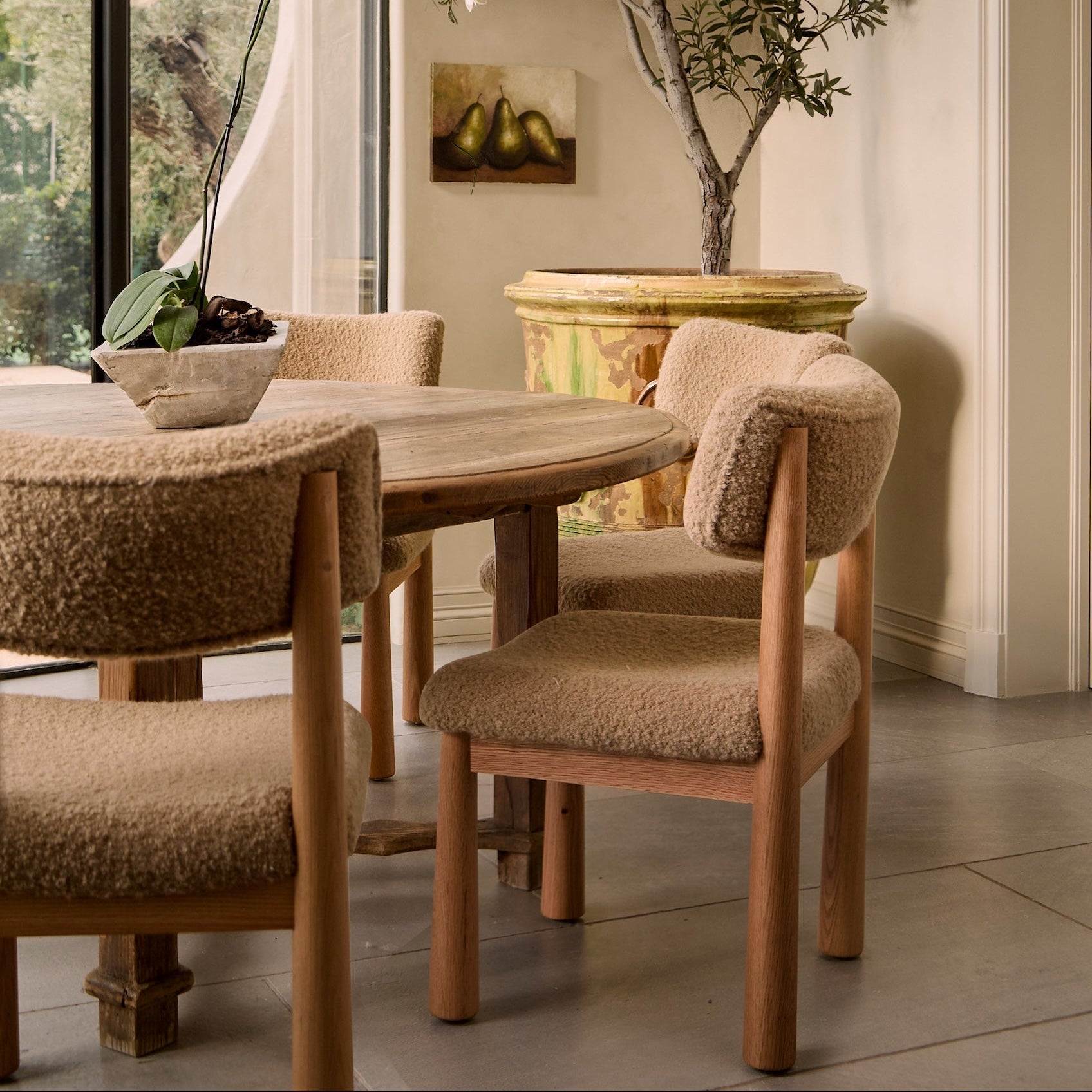 Chaise de salle à manger Charlie - Boucle camel