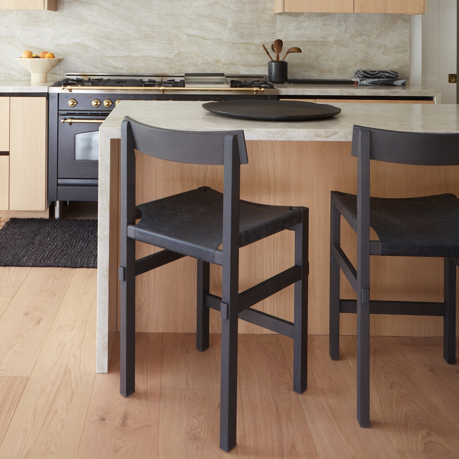 Tabouret de comptoir Shinto – Noir