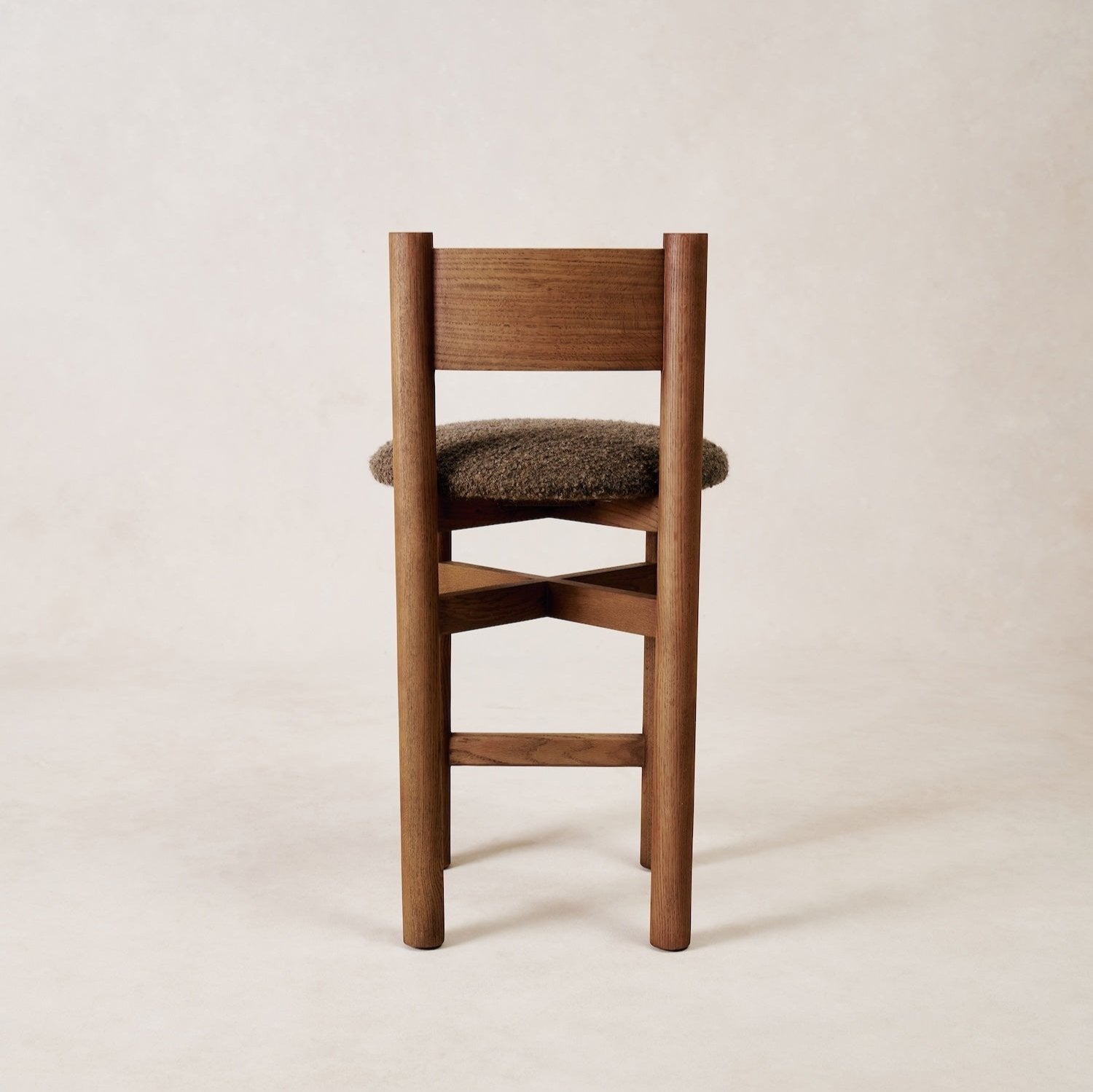 Tabouret de comptoir Teddy - Mocha