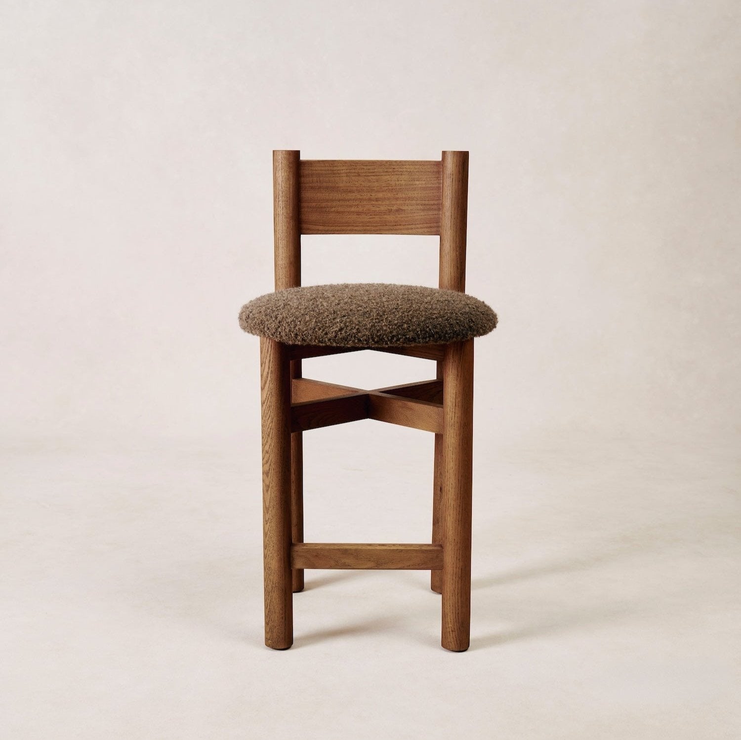 Tabouret de comptoir Teddy - Mocha