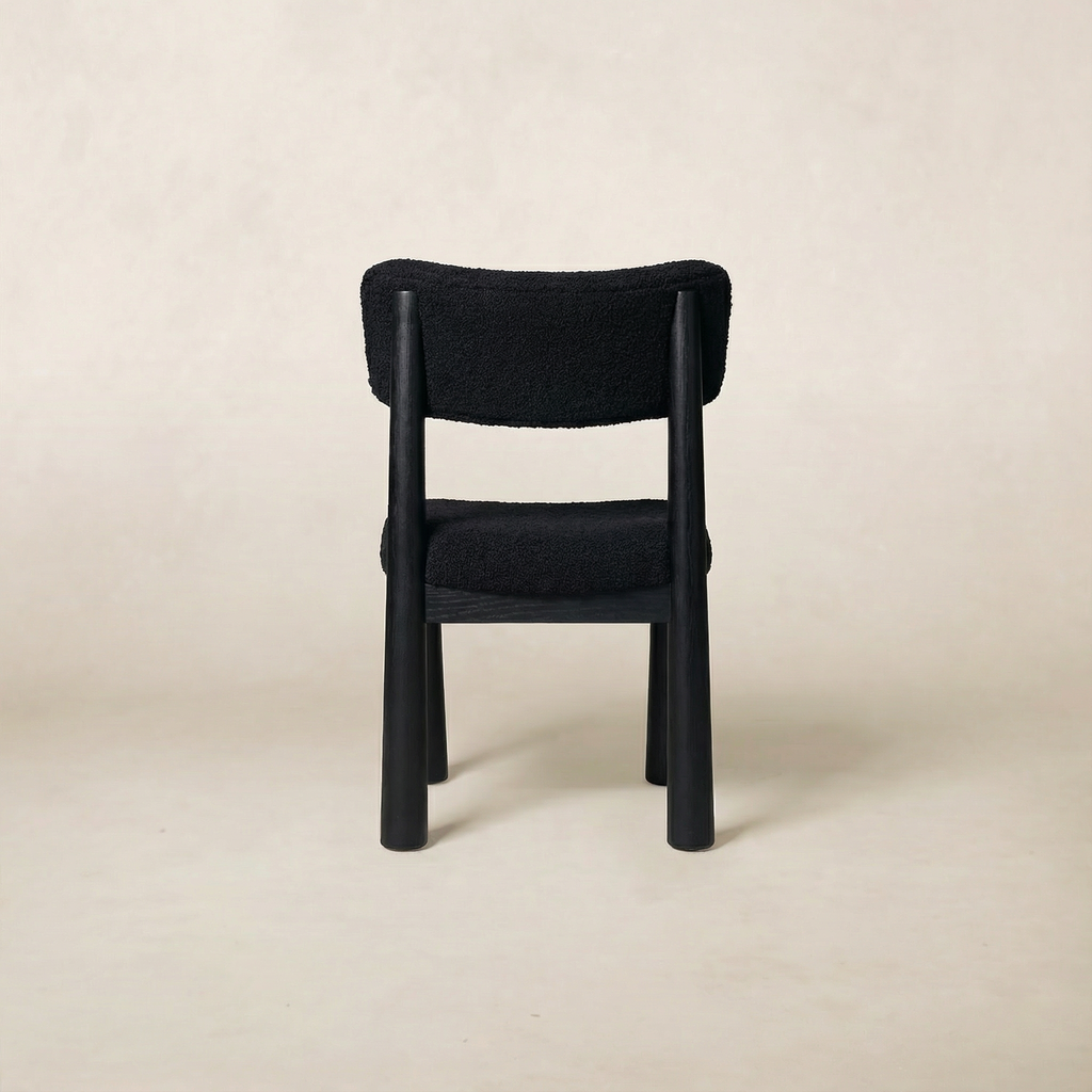 Chaise de salle à manger Charlie - Noire