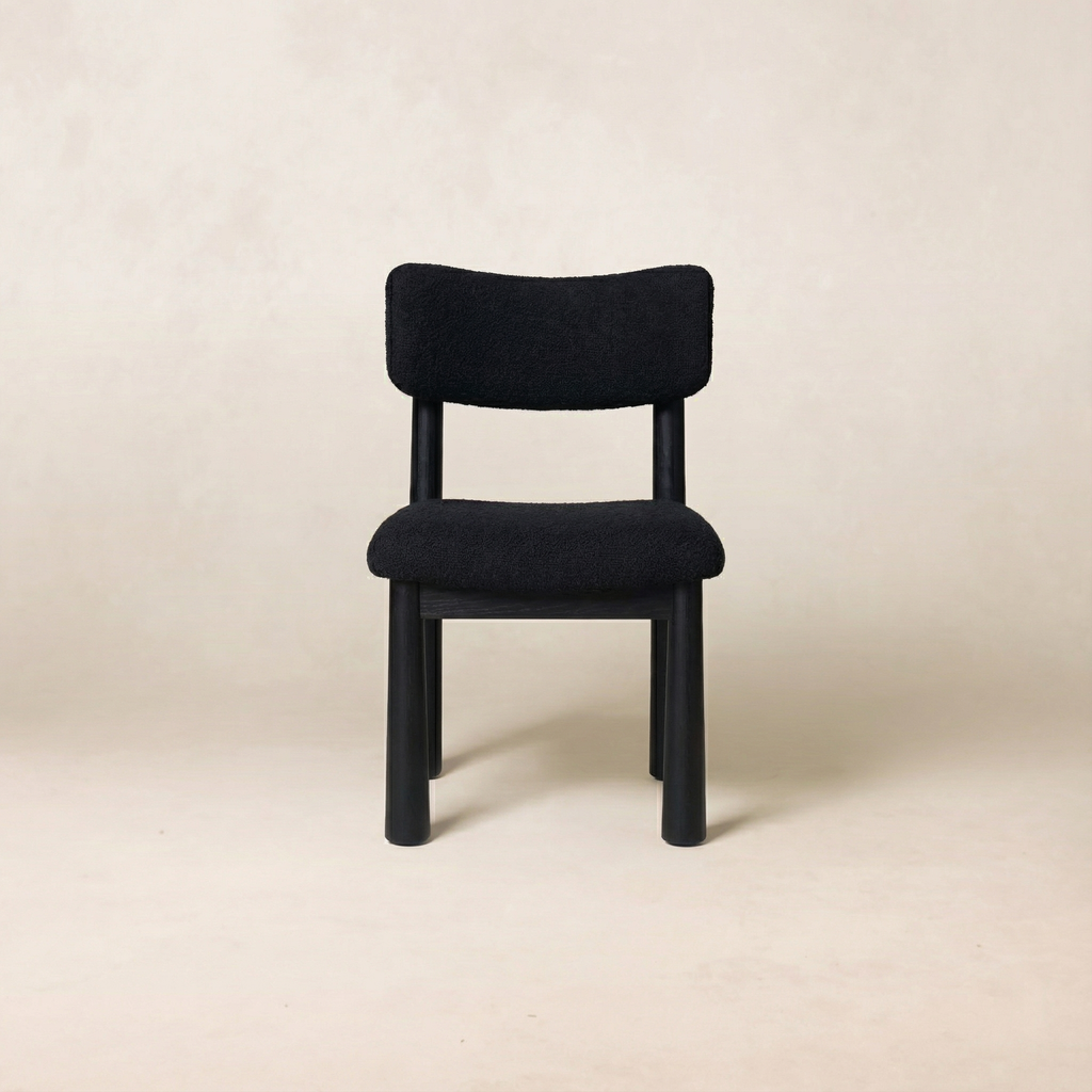 Chaise de salle à manger Charlie - Noire