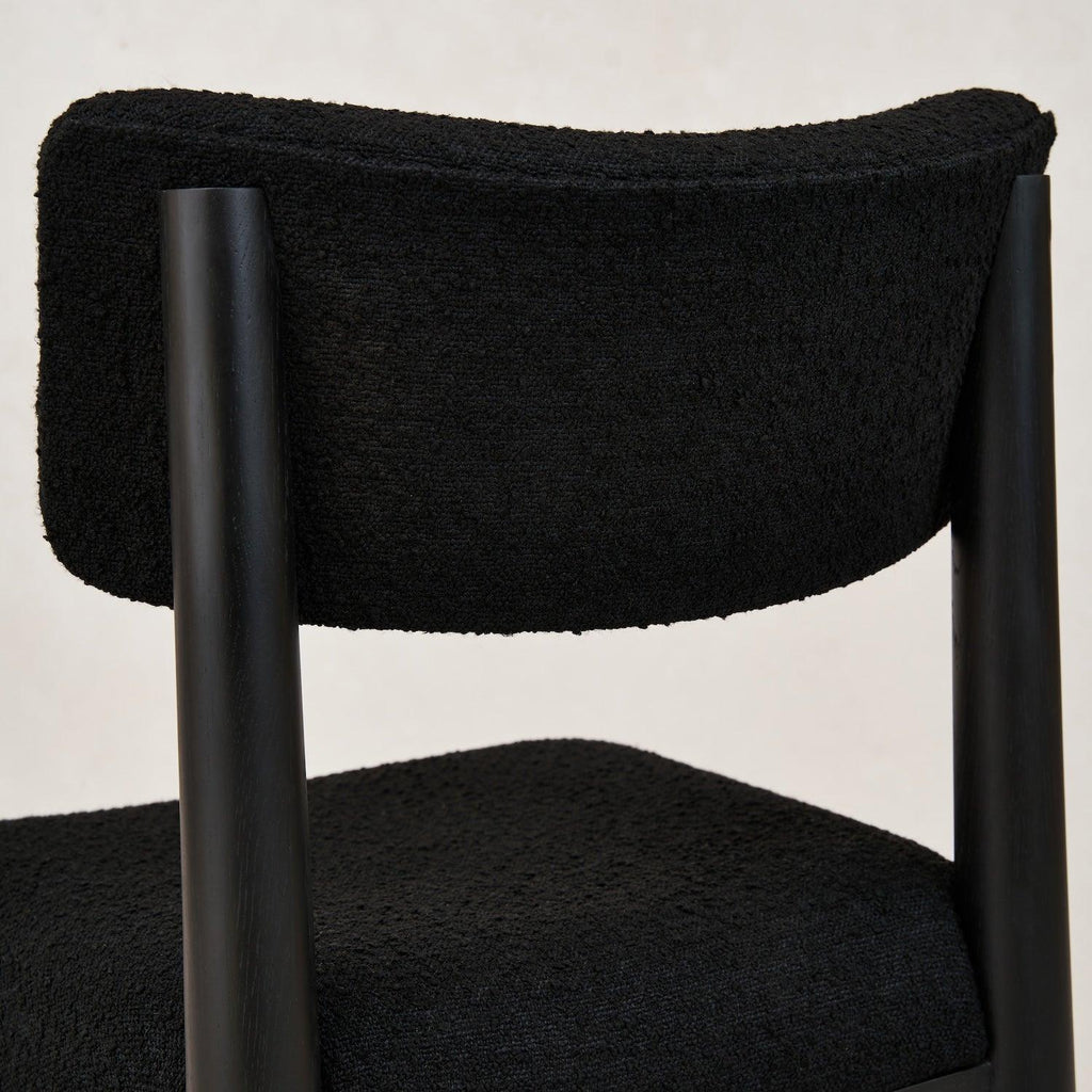 Chaise de salle à manger Charlie - Noire