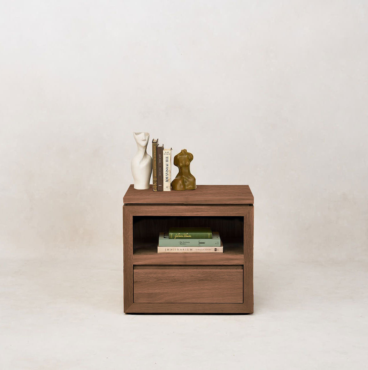 Table de chevet Sofita en bois - Moka