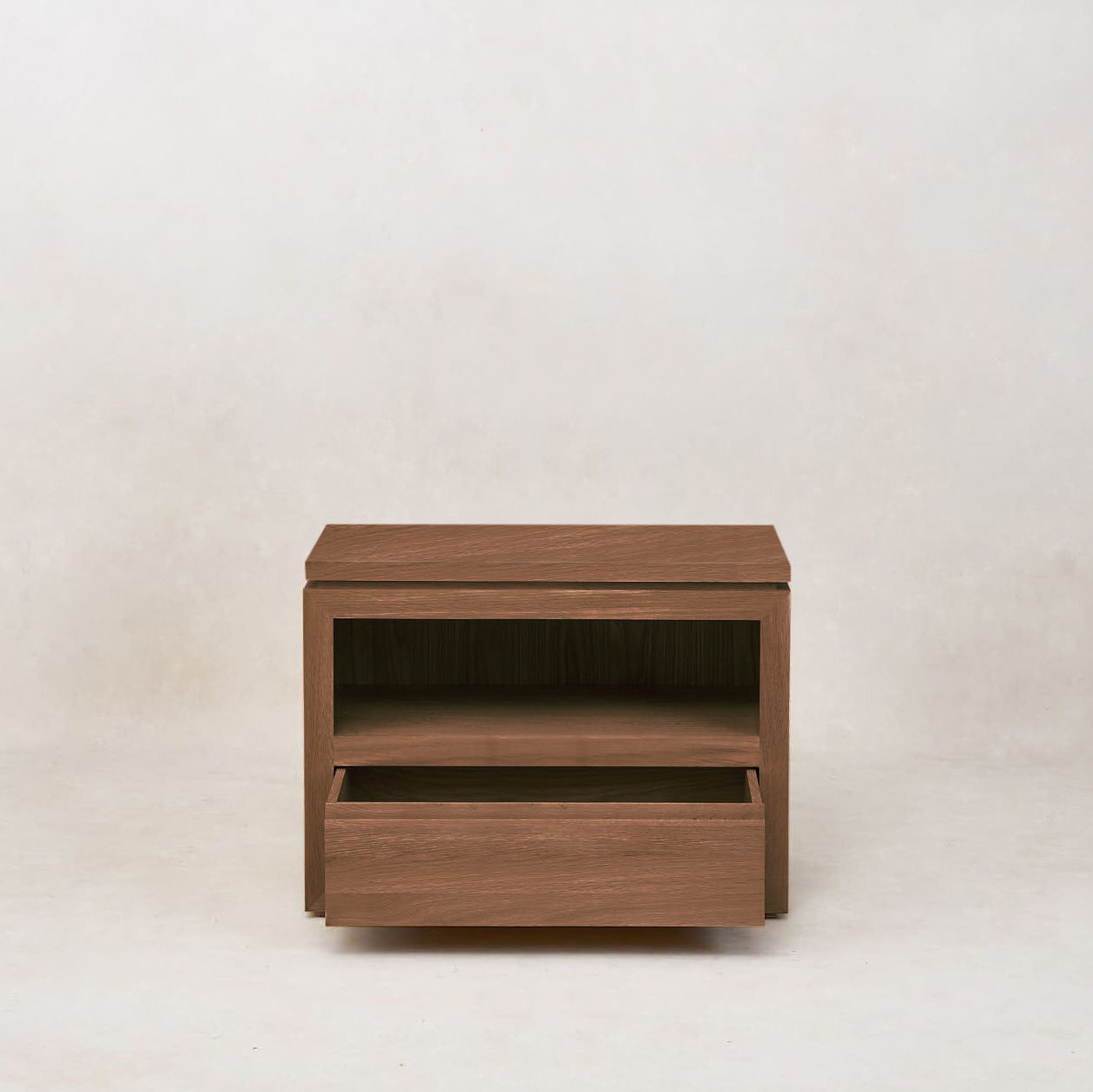 Table de chevet Sofita en bois - Moka