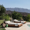 Lit de repos d'extérieur Ojai - Grand modèle
