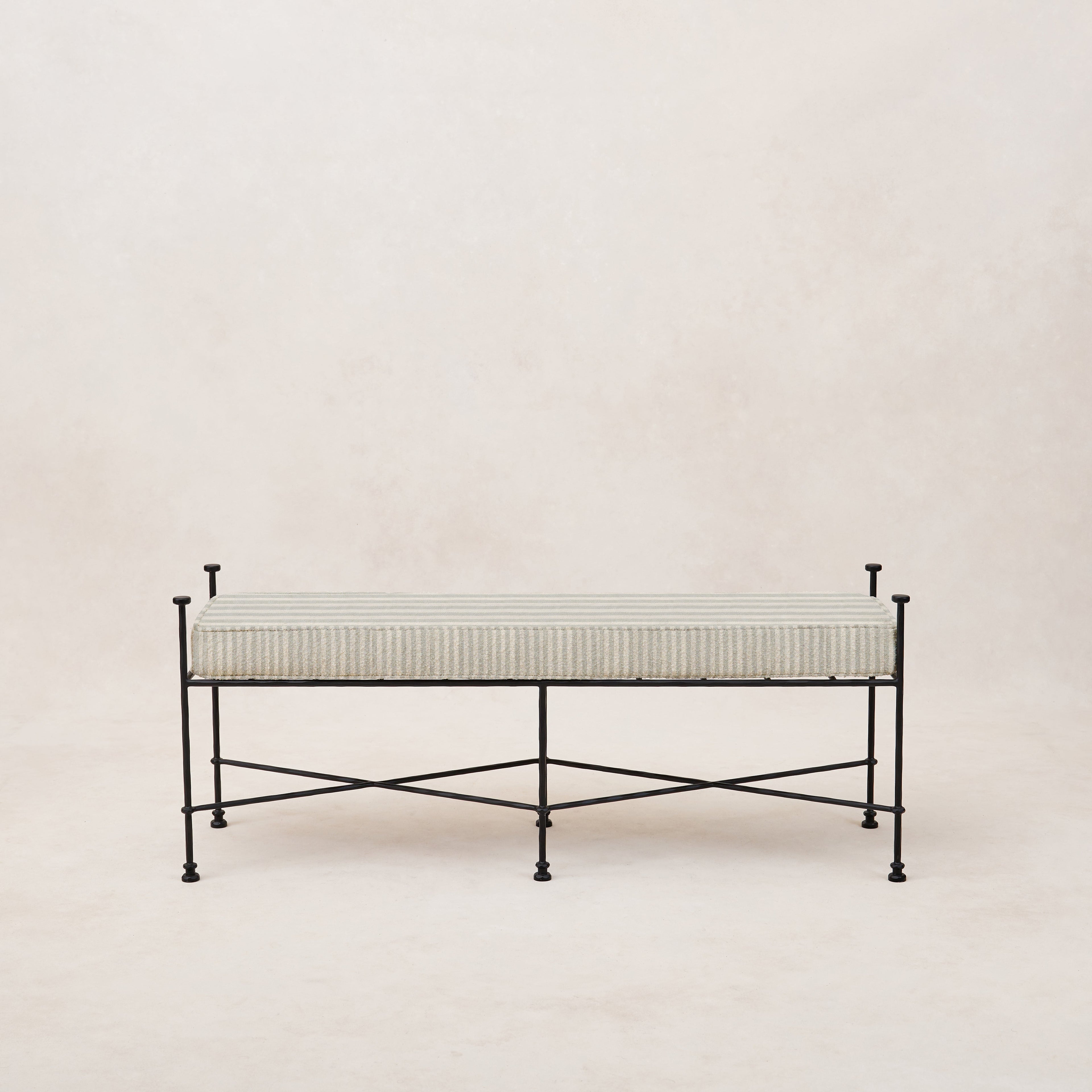Banc d'extérieur Provence 48 - Structure noire