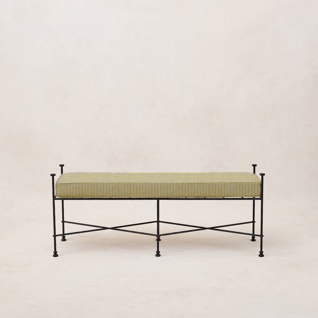 Banc d'extérieur Provence 48 - Structure noire