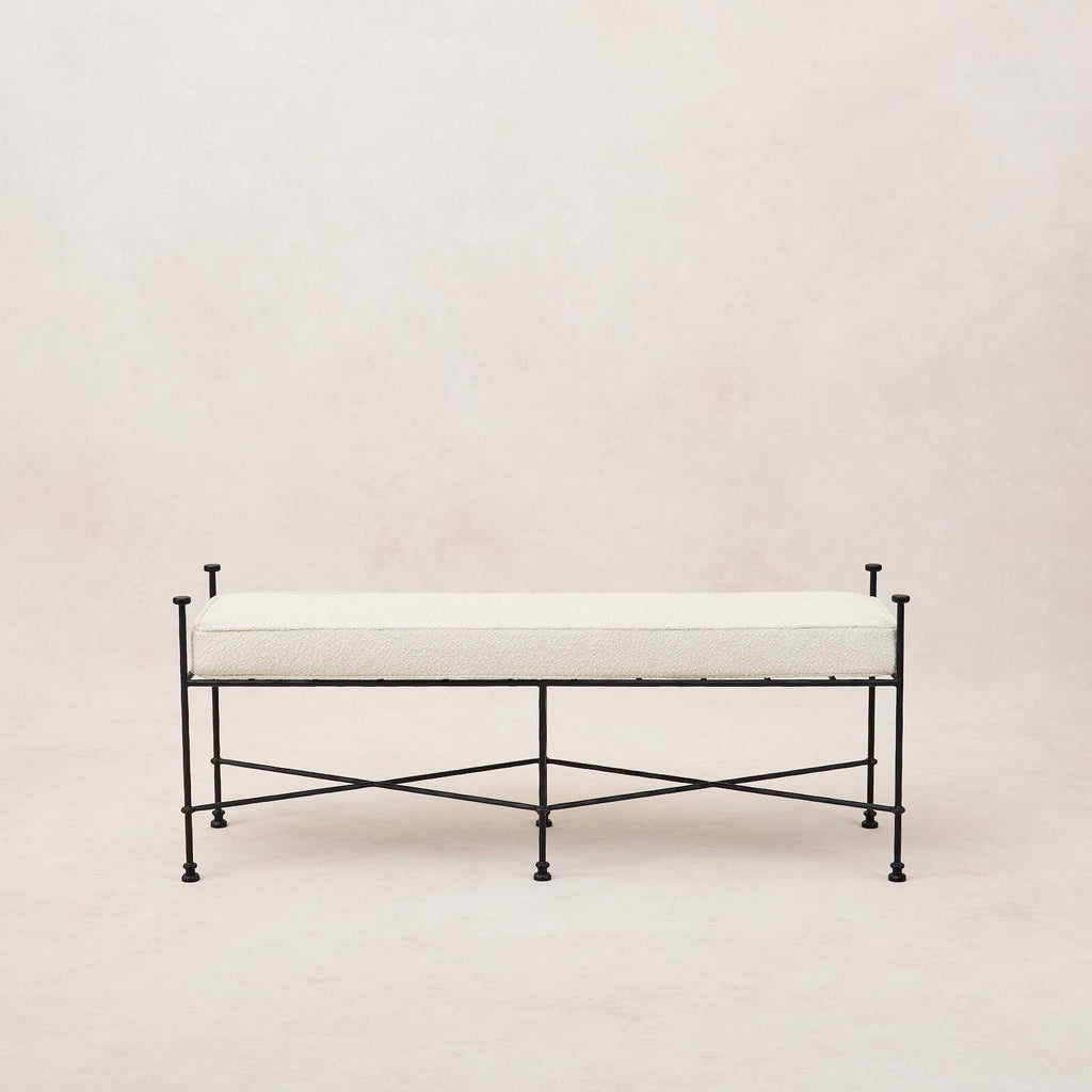 Banc d'extérieur Provence 48 - Structure noire