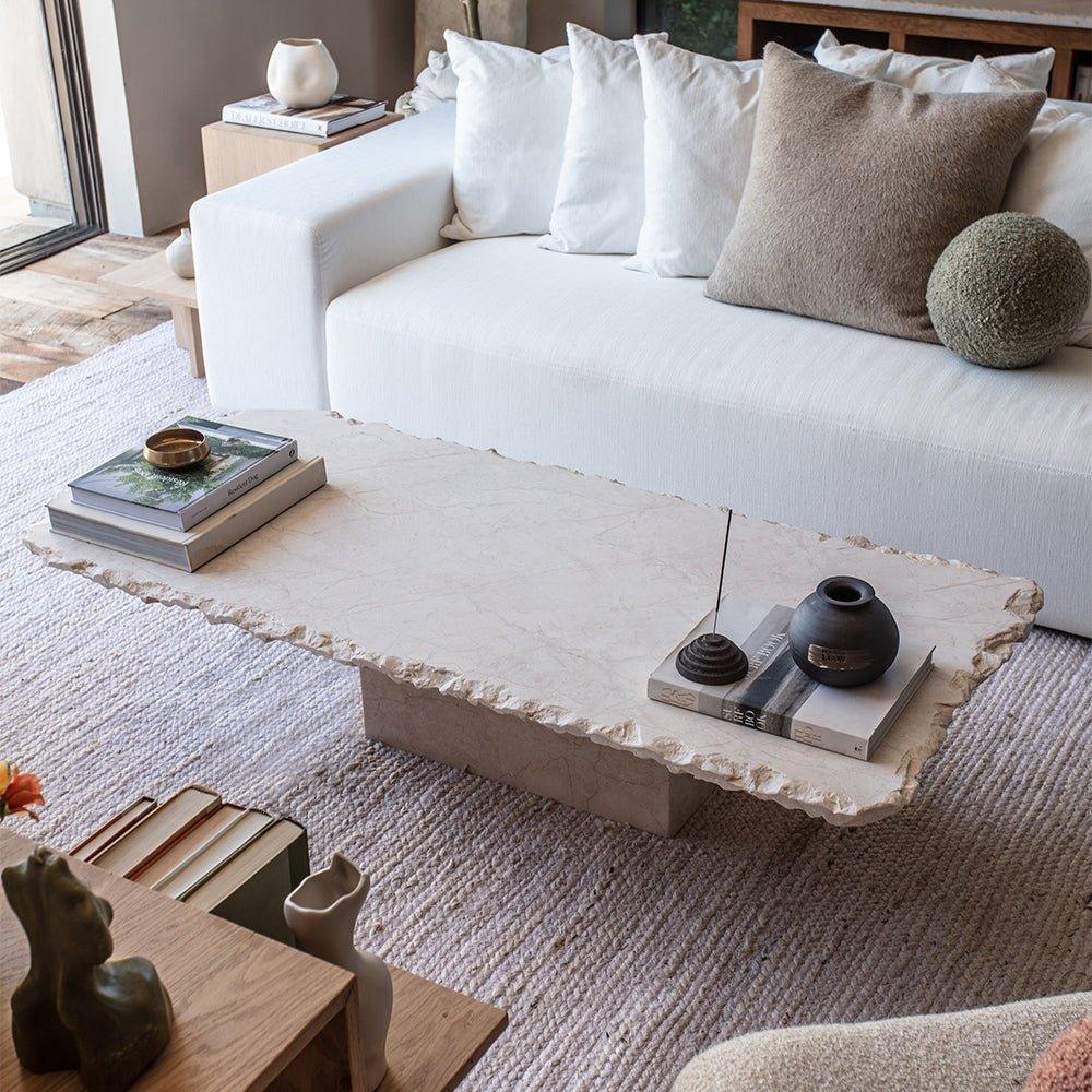 Table basse en marbre Sofita