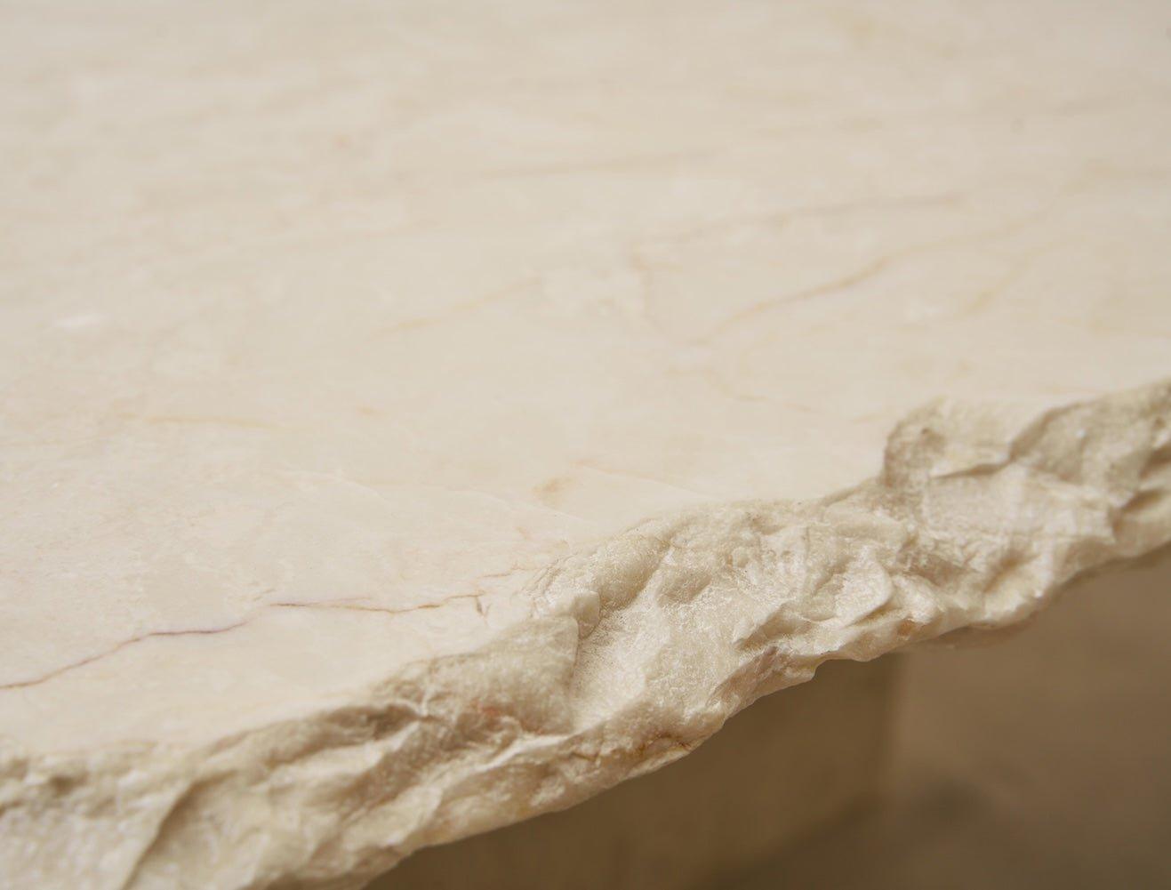 Table basse Sofita en marbre - Carrée