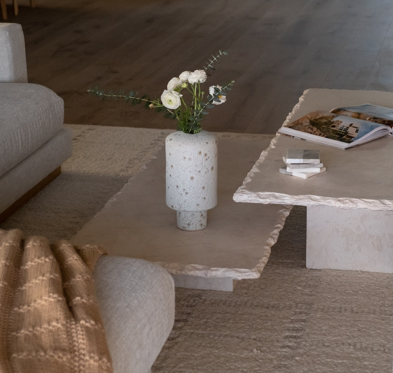 Table basse Sofita en marbre - Basse
