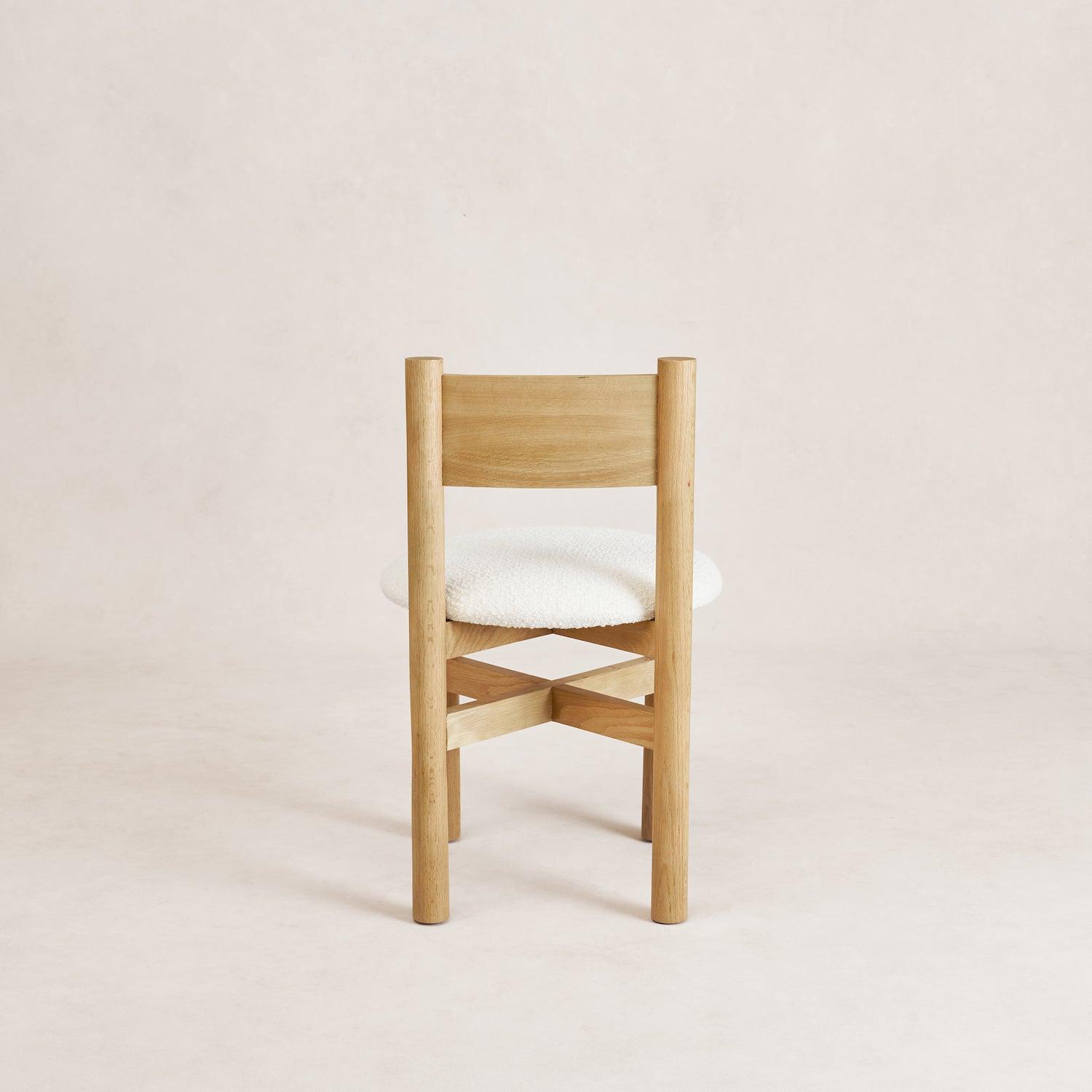 Chaise de salle à manger Teddy - Chêne chaud