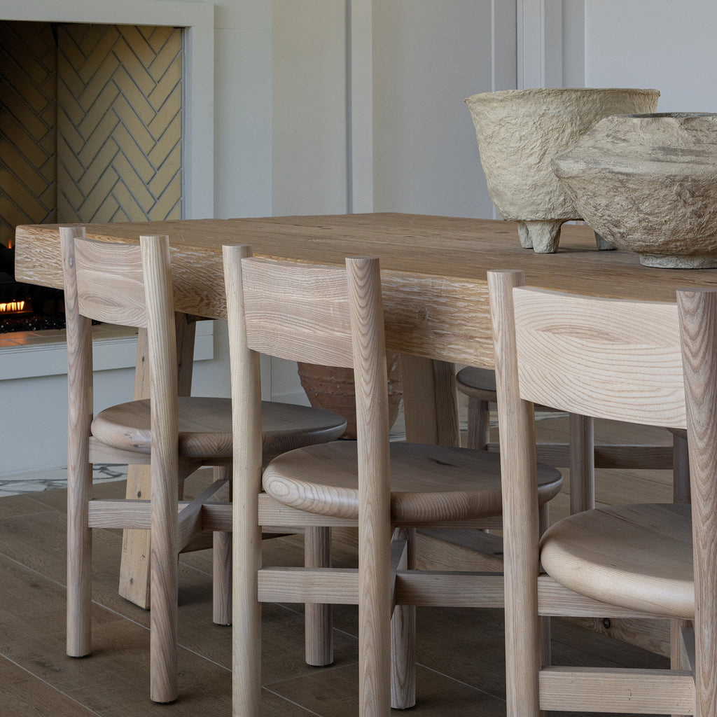 Chaise de salle à manger Teddy en bois - Naturel
