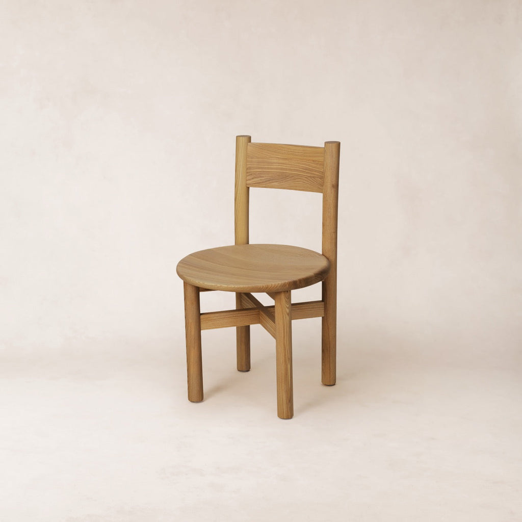 Chaise de salle à manger Teddy en bois - Chêne chaud