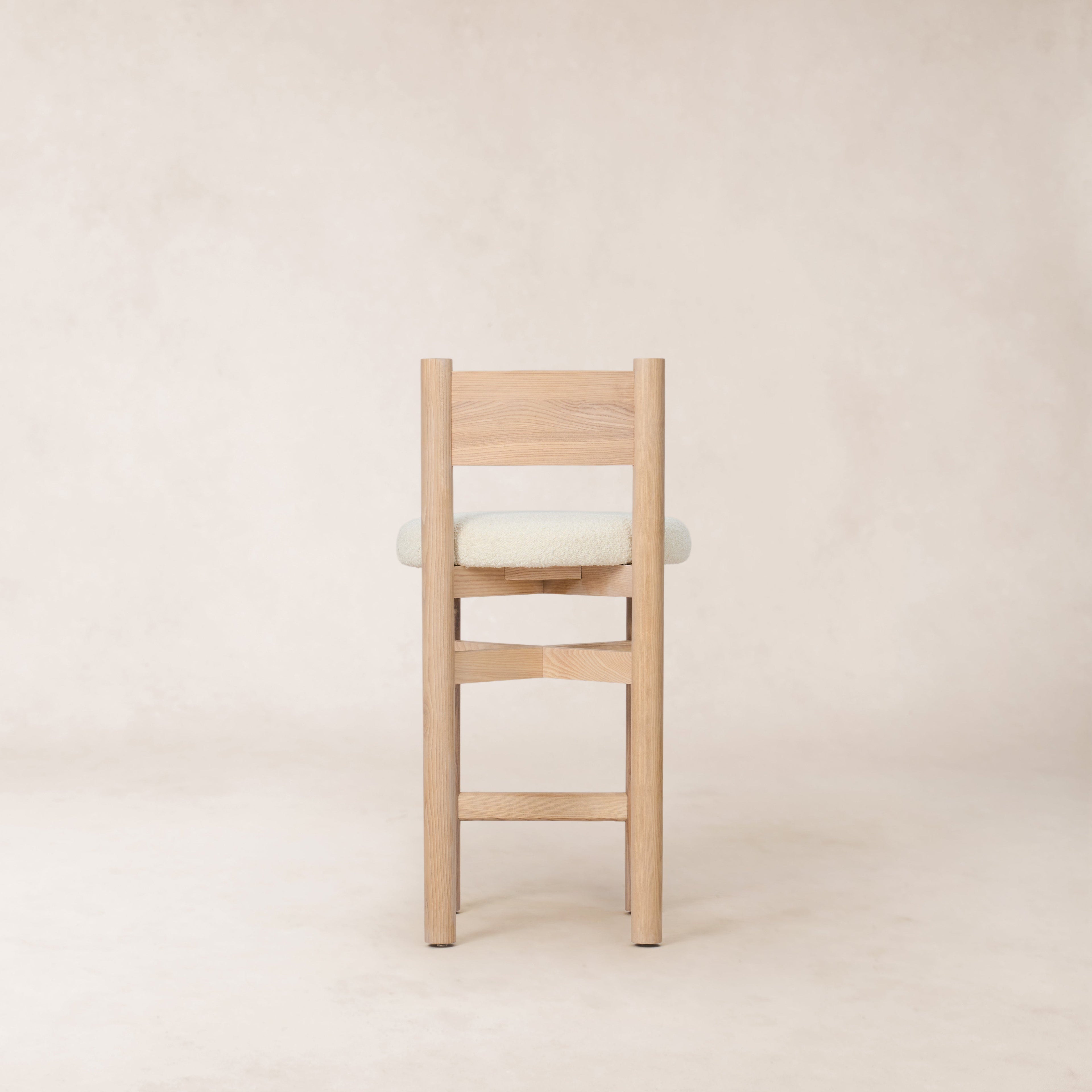 Tabouret haut Teddy - Naturel