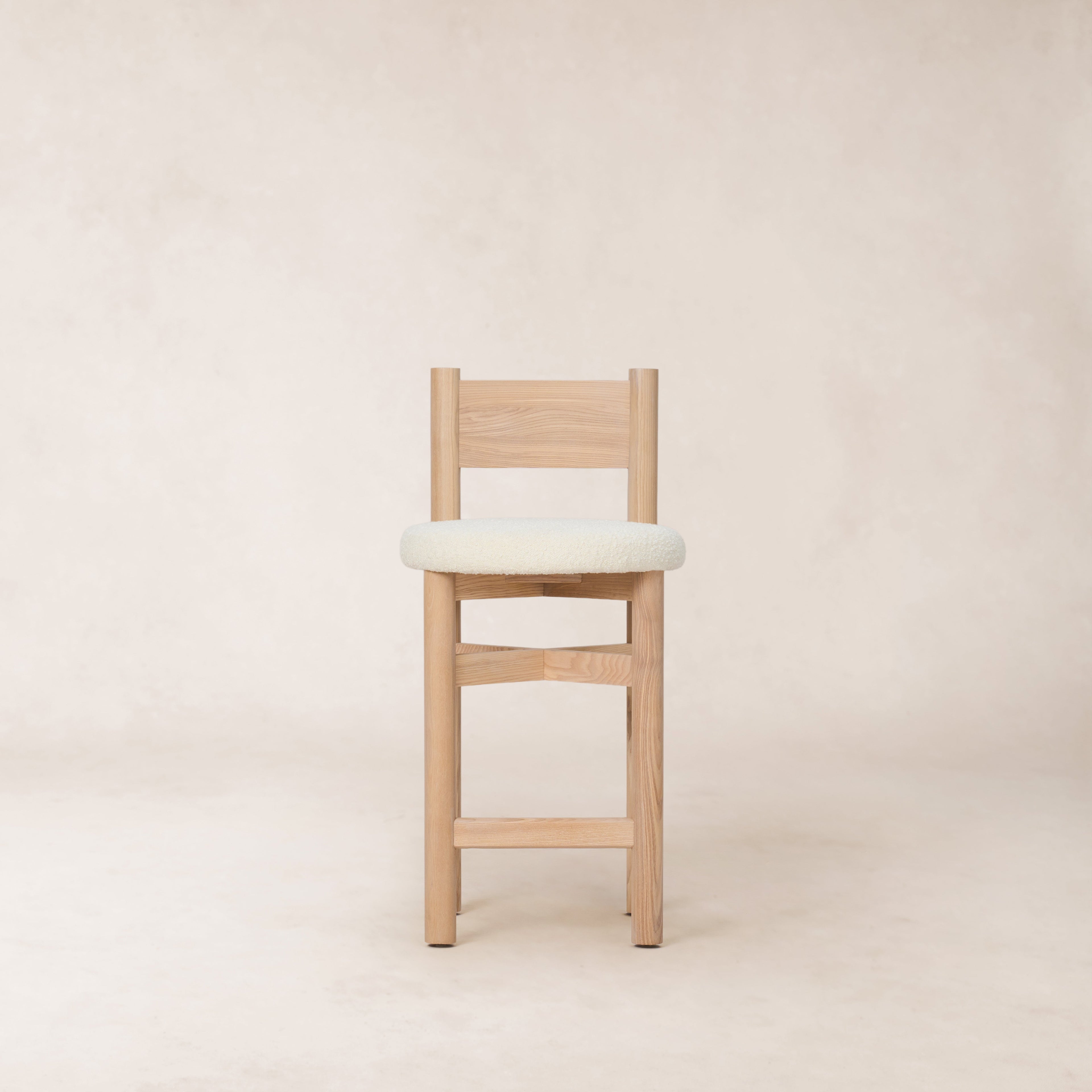 Tabouret haut Teddy - Naturel