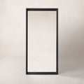 Miroir sur pied Ojai - Charbon de bois
