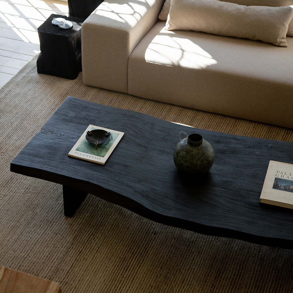 Table basse Shou Sugi Ban
